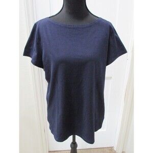 Jones New York Signature Women’s SZ L Navy T Shirt
